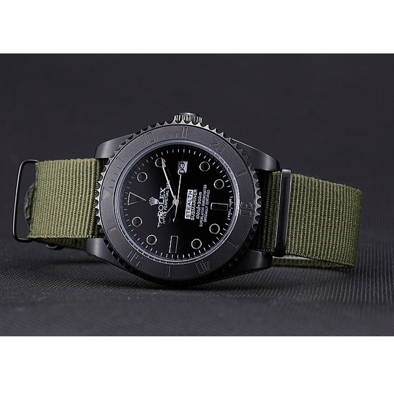 Aaa replica watch Olive 621995 Rolex Stealth Submariner 0522